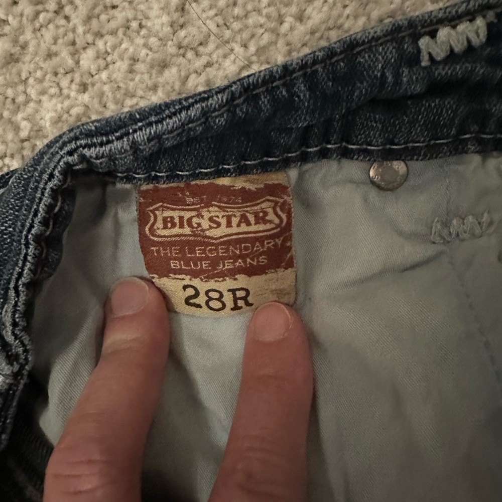 Big Star Blue Boot Cut Jeans